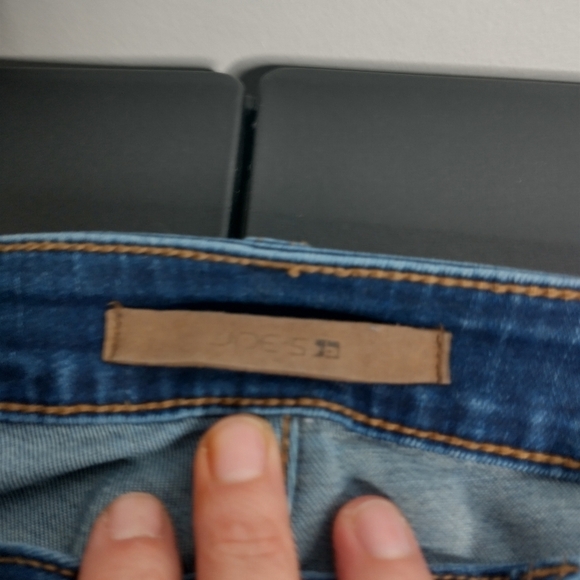 Joe's Jeans Women's Straight Leg Distressed Selvedge cuffed jeans, Hailey color - Picture 2 of 11